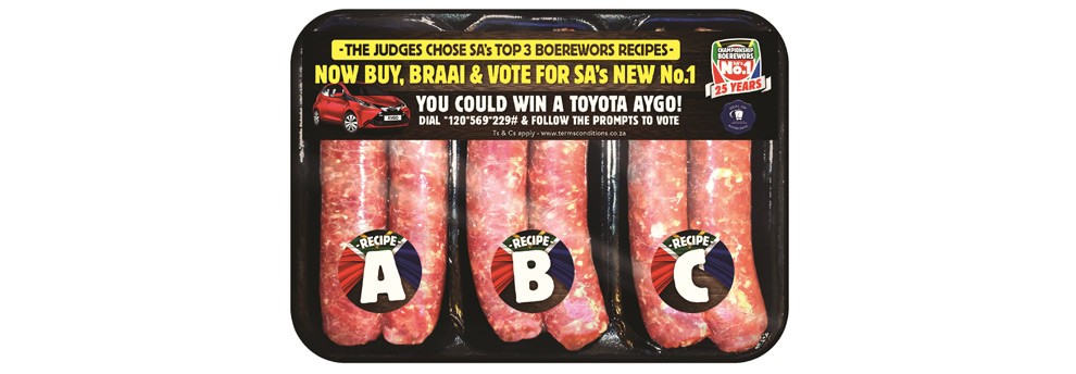 Buy, braai & vote for the 25th Championship Boerewors winner